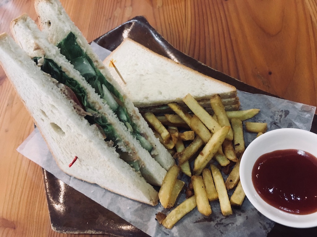 Tuna Sandwich with Fries